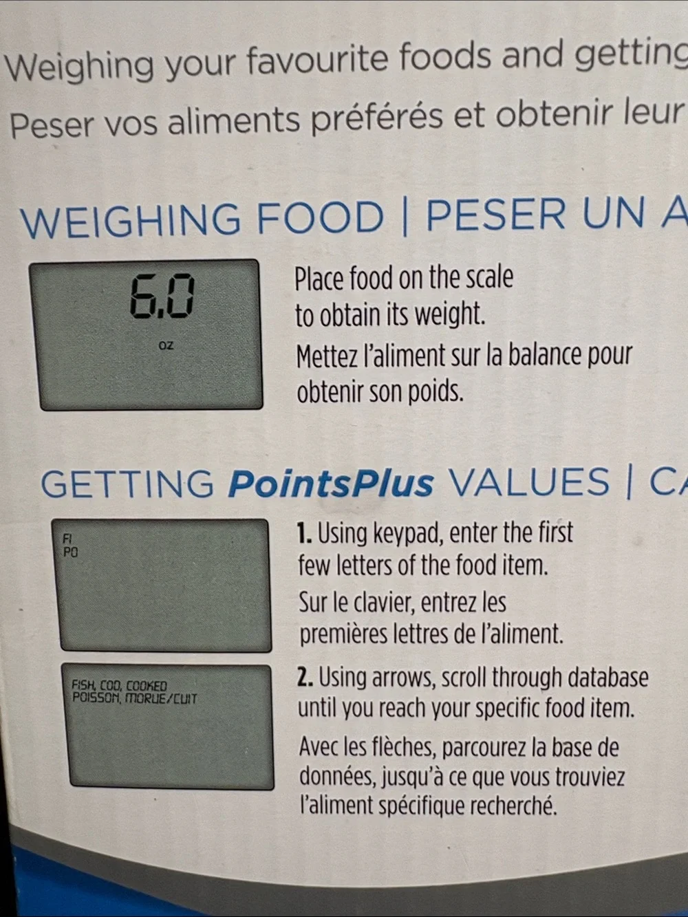 Weight Watchers Electronic Food Scale - Picture 3 of 10